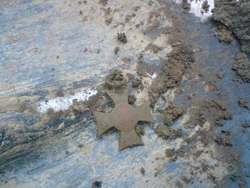 1914-1915 battlefield relics...