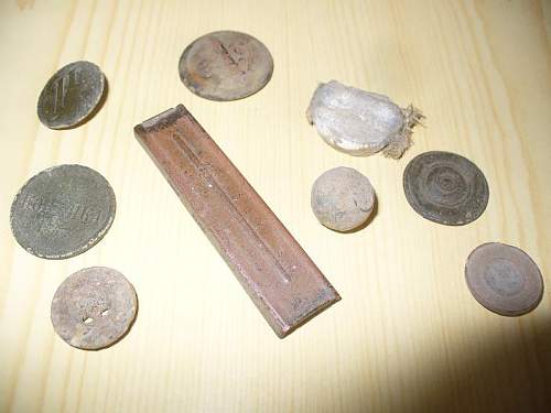 1914-1915 battlefield relics...