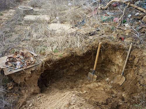 Stalingrad: digging near Gorodis&#1089;he &amp; Gumrak