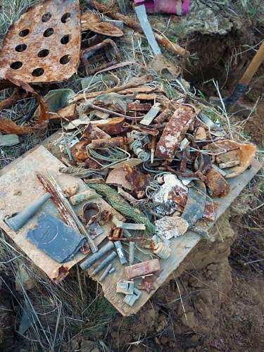 Stalingrad: digging near Gorodis&#1089;he &amp; Gumrak