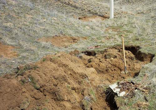 Stalingrad: digging near Gorodis&#1089;he &amp; Gumrak