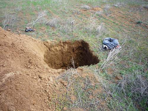 Stalingrad: digging near Gorodis&#1089;he &amp; Gumrak