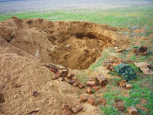 Stalingrad: digging near Gorodis&#1089;he &amp; Gumrak