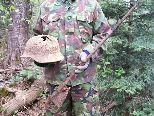 1944-45 battlefield relics.