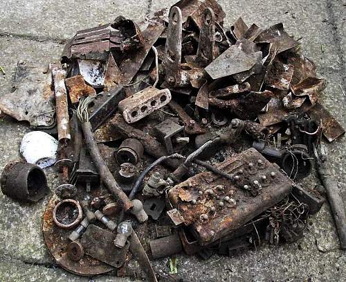 Plenty of finds from a new site on a British Airfield.