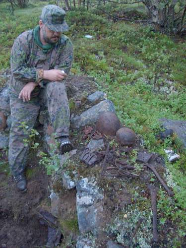 Battlefields in North Karelia( SS-Nord Division)