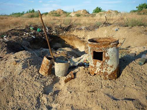 Stalingrad: digging near Gorodis&#1089;he &amp; Gumrak