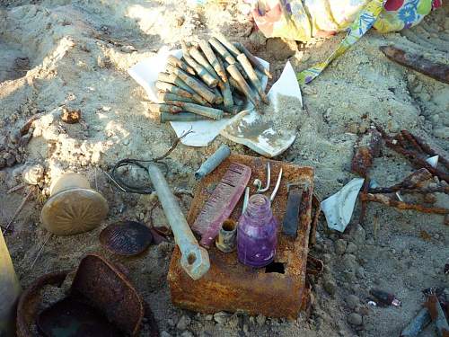 Stalingrad: digging near Gorodis&#1089;he &amp; Gumrak