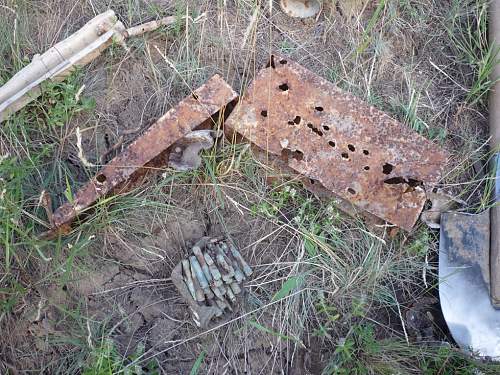 Stalingrad: digging near Gorodis&#1089;he &amp; Gumrak