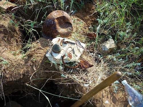 Stalingrad: digging near Gorodis&#1089;he &amp; Gumrak