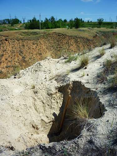 Stalingrad: digging near Gorodis&#1089;he &amp; Gumrak