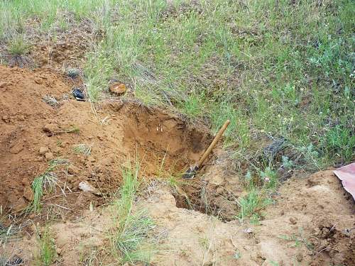 Stalingrad: digging near Gorodis&#1089;he &amp; Gumrak