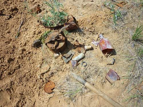 Stalingrad: digging near Gorodis&#1089;he &amp; Gumrak