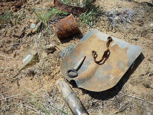 Stalingrad: digging near Gorodis&#1089;he &amp; Gumrak