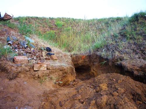 Stalingrad: digging near Gorodis&#1089;he &amp; Gumrak