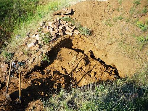 Stalingrad: digging near Gorodis&#1089;he &amp; Gumrak