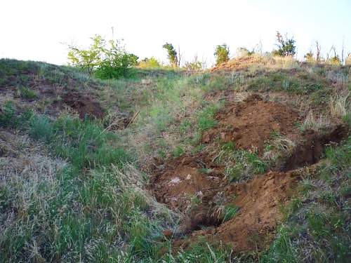 Stalingrad: digging near Gorodis&#1089;he &amp; Gumrak