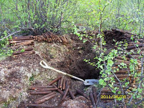 Battlefields in North Karelia( SS-Nord Division)