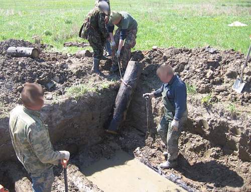 SS Bunker in Wolchow front- finds