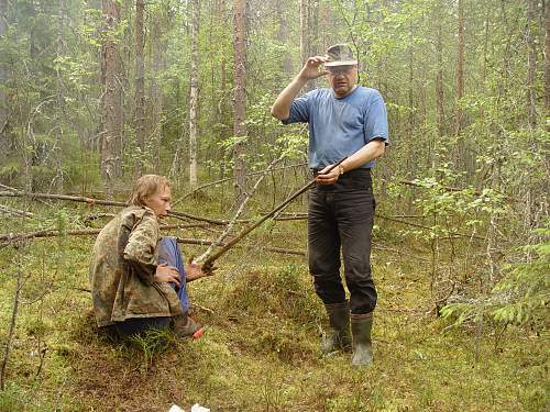 Battlefields in North Karelia( SS-Nord Division)