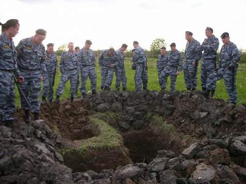 SS Bunker in Wolchow front- finds