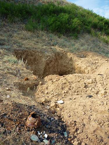 Stalingrad: digging near Gorodis&#1089;he &amp; Gumrak