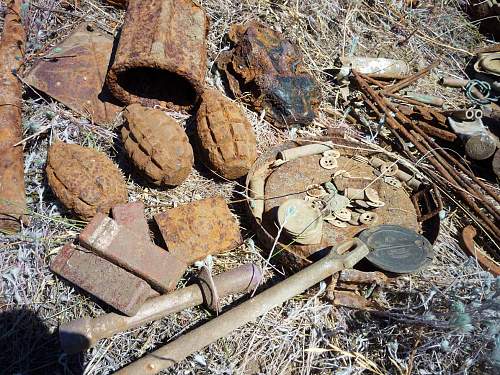 Stalingrad: digging near Gorodis&#1089;he &amp; Gumrak