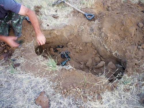 Stalingrad: digging near Gorodis&#1089;he &amp; Gumrak