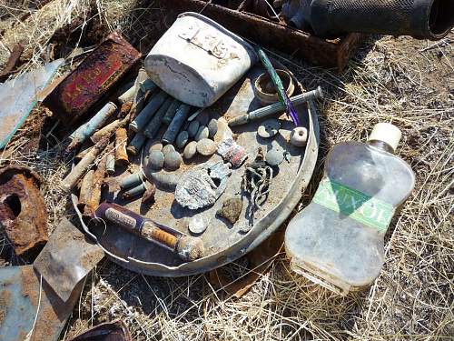 Stalingrad: digging near Gorodis&#1089;he &amp; Gumrak