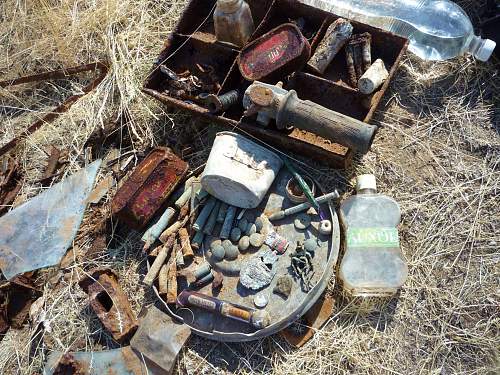 Stalingrad: digging near Gorodis&#1089;he &amp; Gumrak