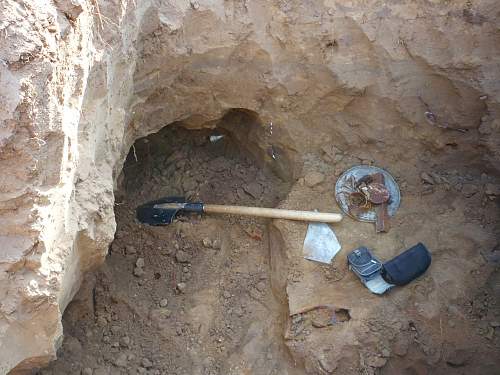 Stalingrad: digging near Gorodis&#1089;he &amp; Gumrak