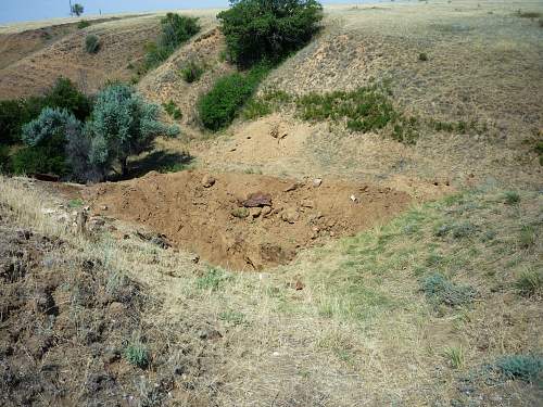 Stalingrad: digging near Gorodis&#1089;he &amp; Gumrak