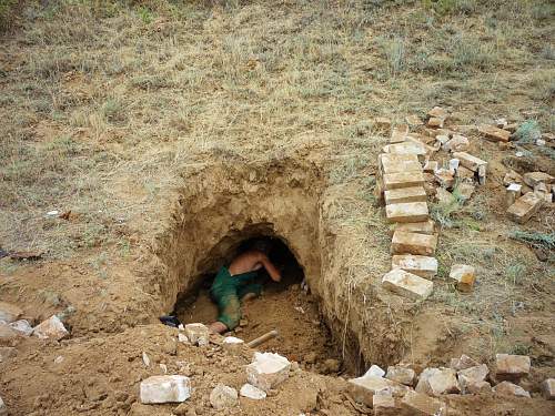 Stalingrad: digging near Gorodis&#1089;he &amp; Gumrak