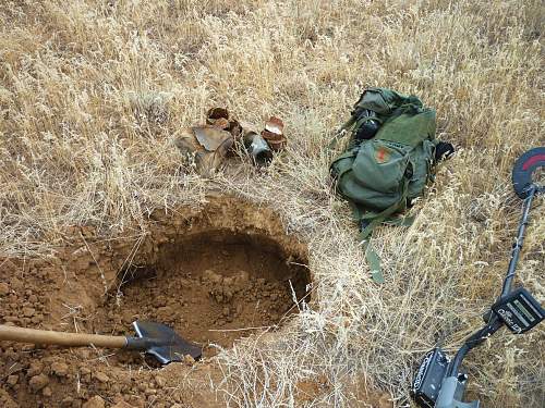 Stalingrad: digging near Gorodis&#1089;he &amp; Gumrak