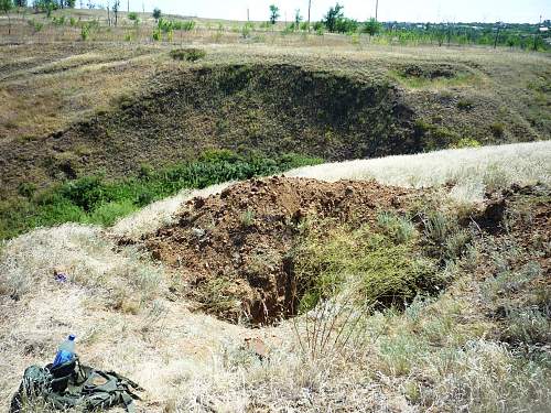 Stalingrad: digging near Gorodis&#1089;he &amp; Gumrak