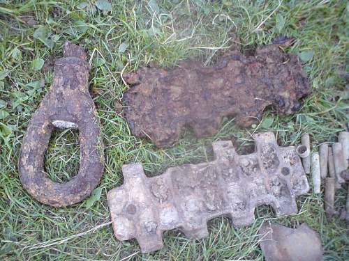 1944-45 battlefield relics.