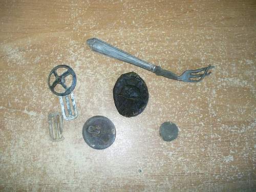 1944-45 battlefield relics.