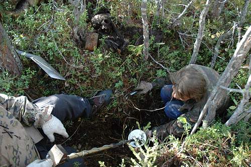 Battlefields in North Karelia( SS-Nord Division)