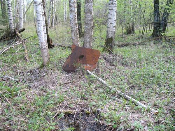 Battle feild relics Auvere Estonia