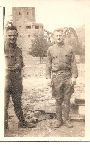 Pictures of Ludendorff Bridge from WW1