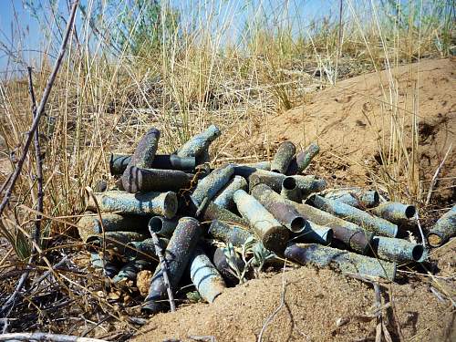 Stalingrad: digging near Gorodis&#1089;he &amp; Gumrak