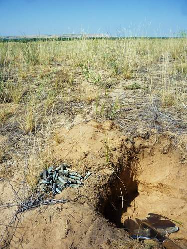 Stalingrad: digging near Gorodis&#1089;he &amp; Gumrak