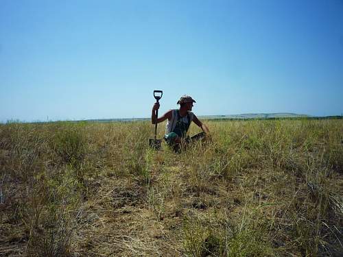 Stalingrad: digging near Gorodis&#1089;he &amp; Gumrak