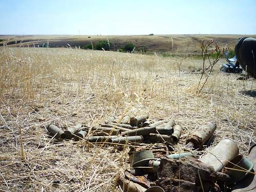 Stalingrad: digging near Gorodis&#1089;he &amp; Gumrak