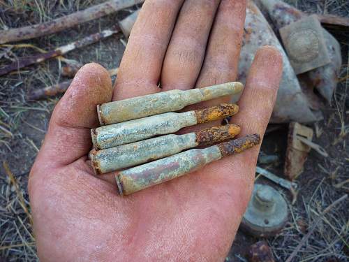 Stalingrad: digging near Gorodis&#1089;he &amp; Gumrak