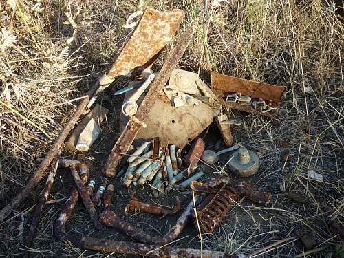 Stalingrad: digging near Gorodis&#1089;he &amp; Gumrak