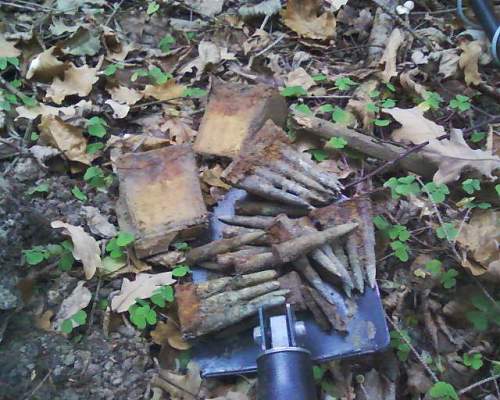 1914-1915 battlefield relics...