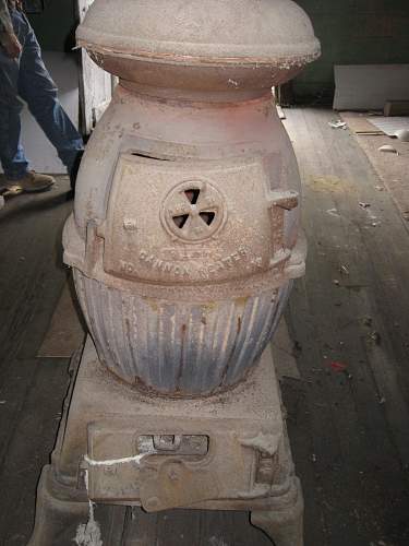 pot belly stove...