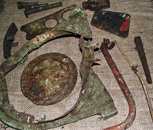 Plenty of finds from a new site on a British Airfield.