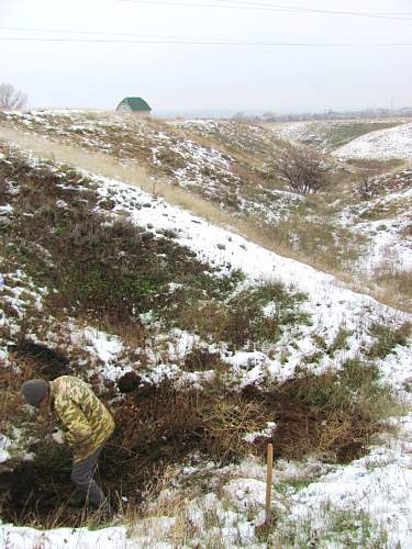 Stalingrad: digging near Gorodis&#1089;he &amp; Gumrak